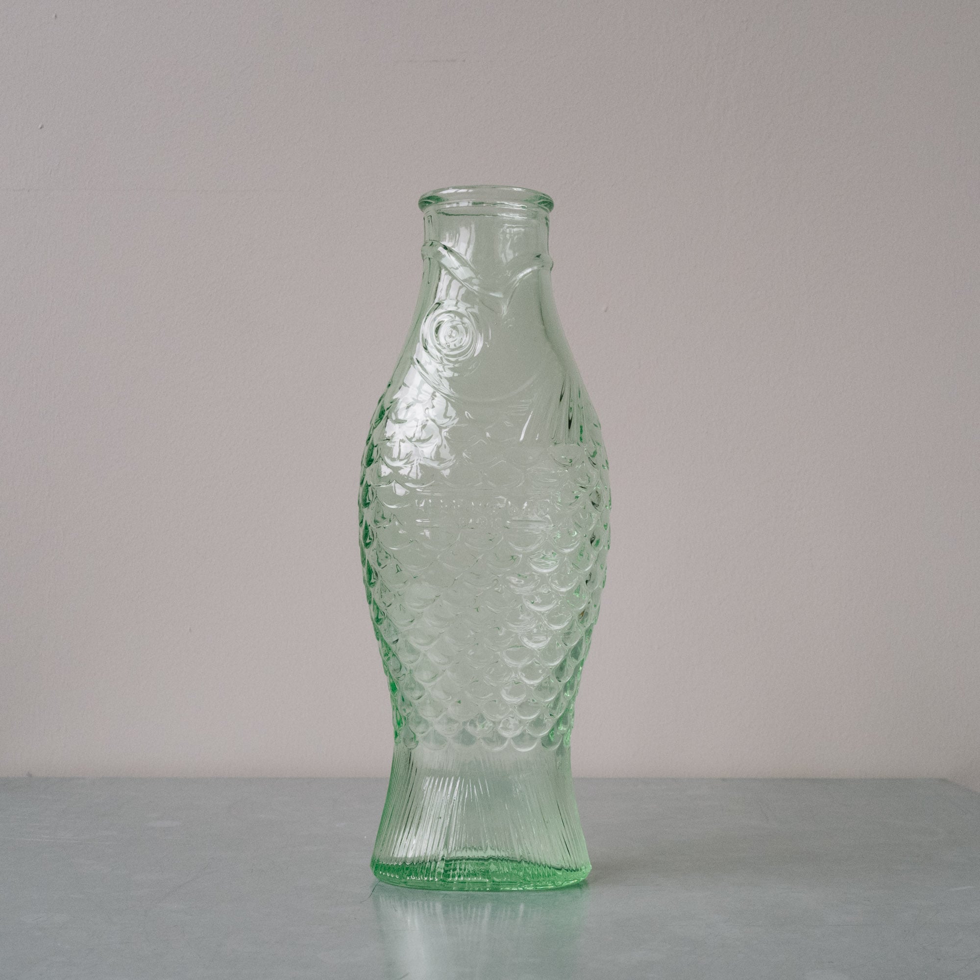 Karaffe Fisch grün H29cm