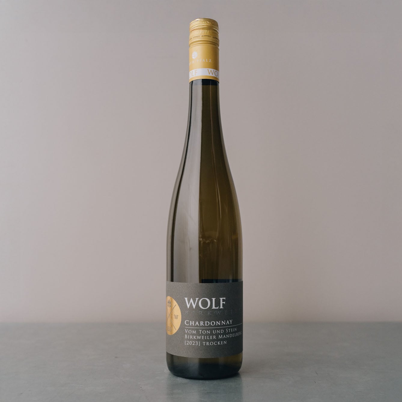 2023 Wolf Chardonnay Birkweiler Mandelberg Erste Lage 2023 Wolf Chardonnay Birkweiler Mandelberg Erste Lage
