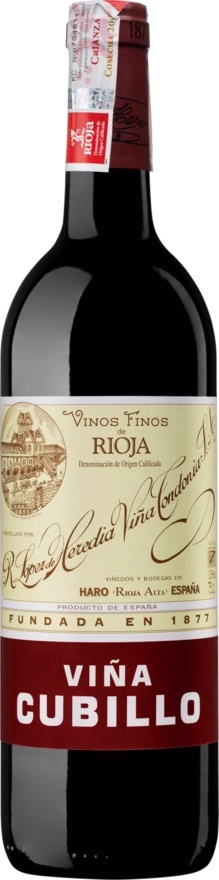 2016 Lopez de Heredia Rioja Crianza 'Vina Cubillo'