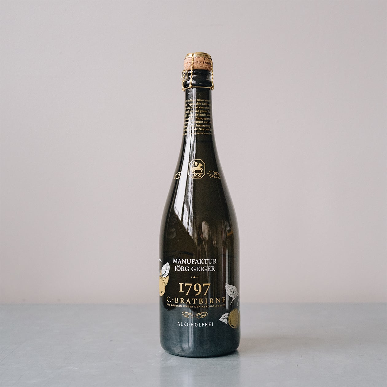 Geiger Birnenschaumwein alkoholfrei Geiger Birnenschaumwein alkoholfrei