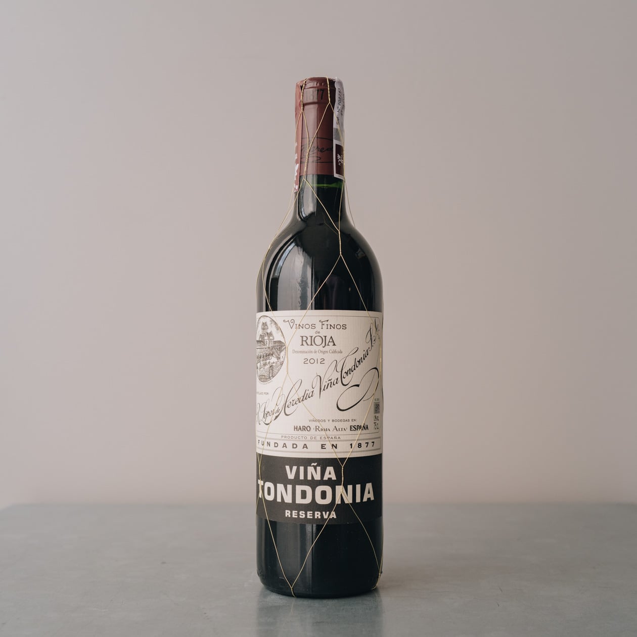 2012 Vina Tondonia Reserva