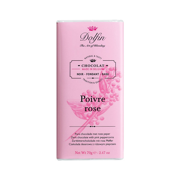 Dolfin »Poivre rose« Tafel Schokolade